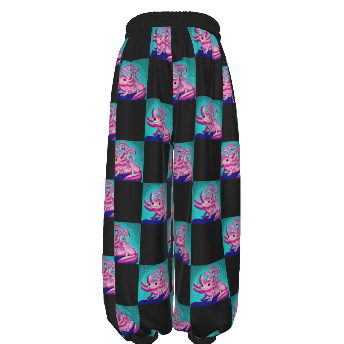 Musholotl Checkered Lantern Pants