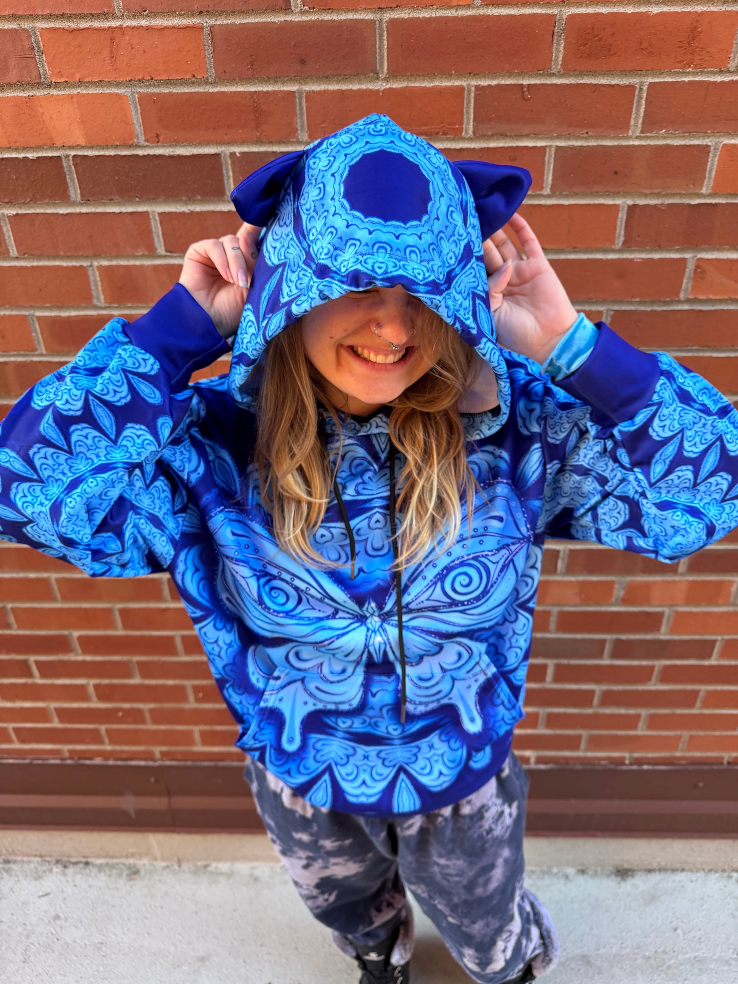 Soaring Revelations Cat Ear Hoodie