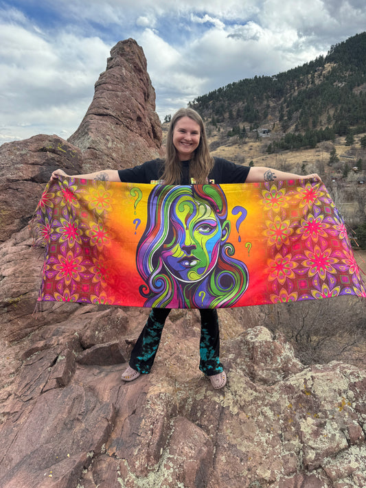 Sayonara Double Sided Pashmina