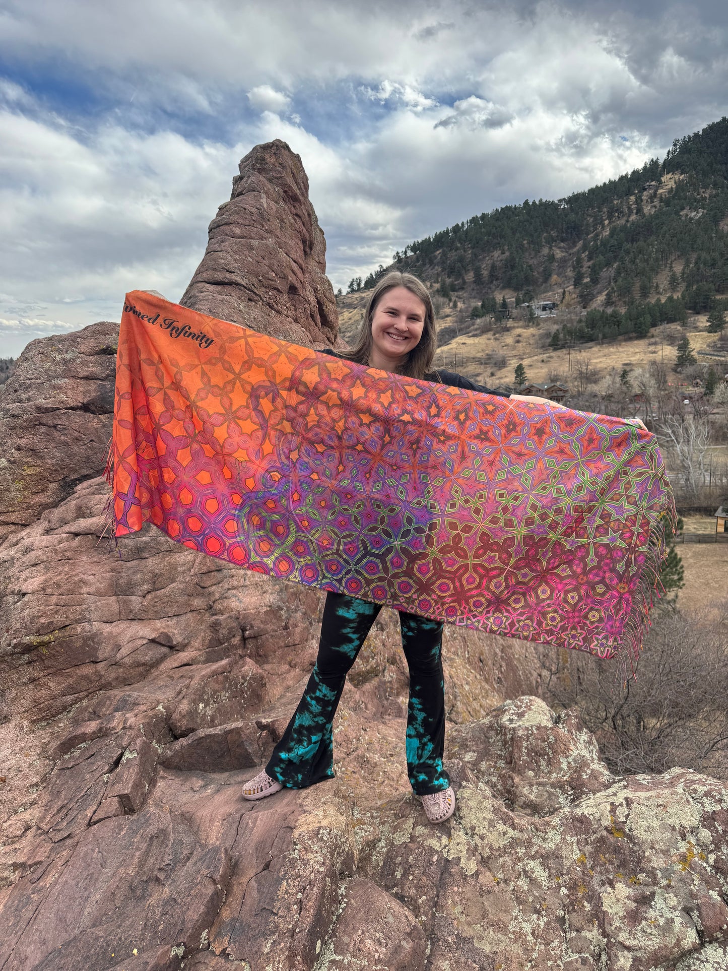 Sayonara Double Sided Pashmina