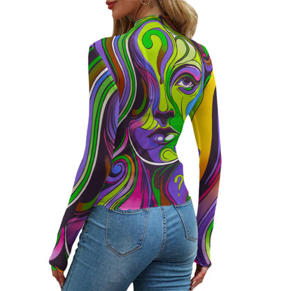Sayonara Long Sleeve Mesh Shirt