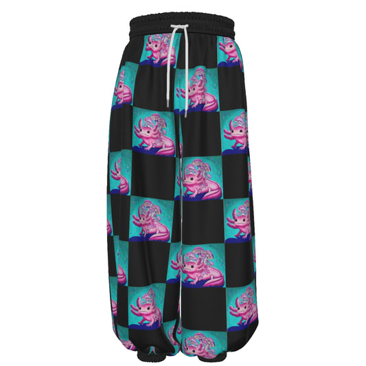 Musholotl Checkered Lantern Pants
