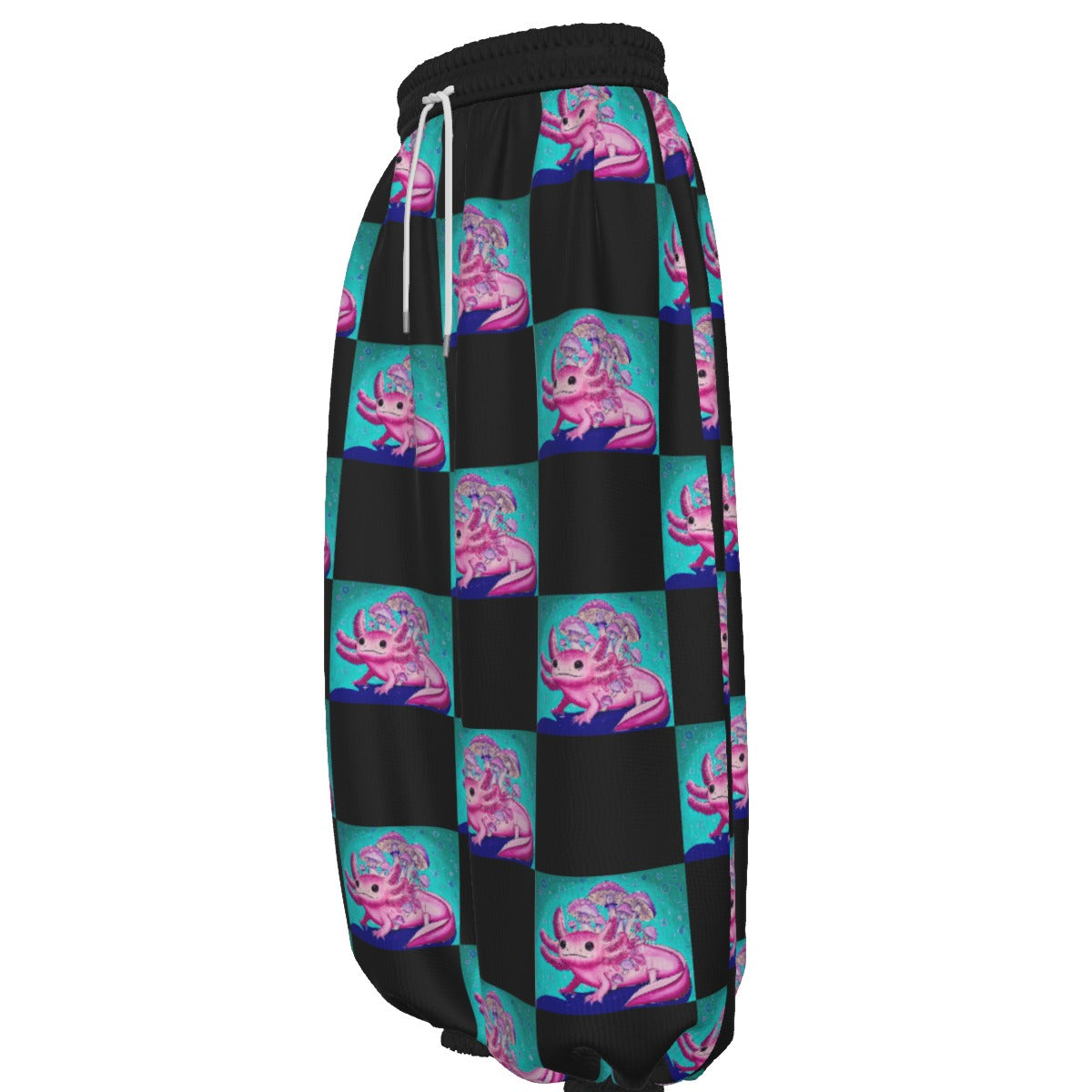 Musholotl Checkered Lantern Pants