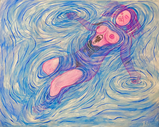 Floating in Acceptance Print